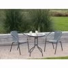 B&M Sorrento Rattan Effect Bistro Set 3pc