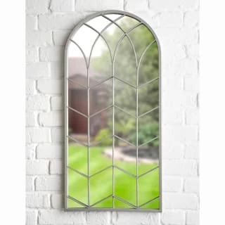 B&M Tuscany Grey Garden Mirror