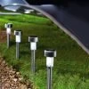 Eveready Mini Solar Lighting Posts 8pk - Colour Changing