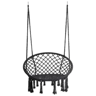 B&M Vancouver Hanging Chair - Black - Image 3