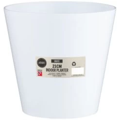 Indoor Planter 21cm - White