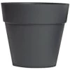 B&M Soho Pot Planter - Charcoal 28cm
