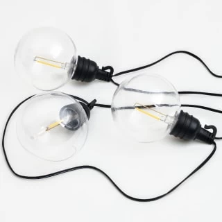 Edison Style Light Bulb String Lights 10pk - Image 2