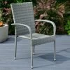 Sorrento Rattan Effect Stacking Chair