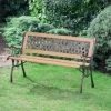 B&M Verona Wooden Garden Bench