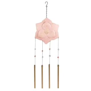 B&M Flower Windchime - Pink