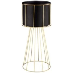 B&M New York Tall Wire Planter With Stand