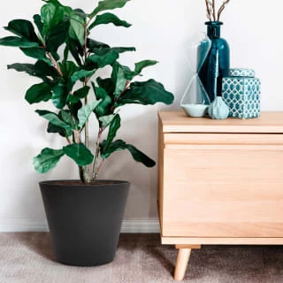 B&M Octavia Planter 28cm - Slate - Image 2