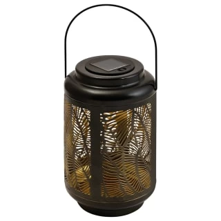 B&M Urban Eden Solar Powered Metal Lantern