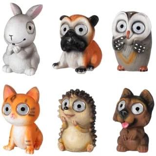 B&M Garden Animal Ornament With Solar Powered Eyes - Hedgehog - Image 3