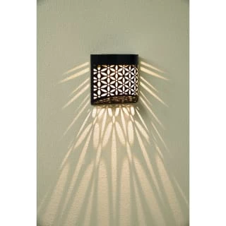 Decorative Solar Powered Fence And Wall Light