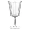 B&M Ridged Wine Glass - Clear