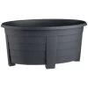 Oval Planter - Black